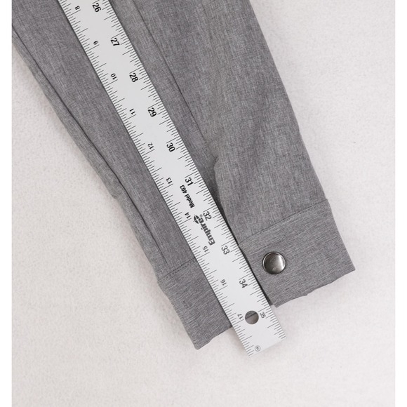 BYLT District Jacket Mens Large Gray Stretch Lightweight Casual Performance - Picture 16 of 16